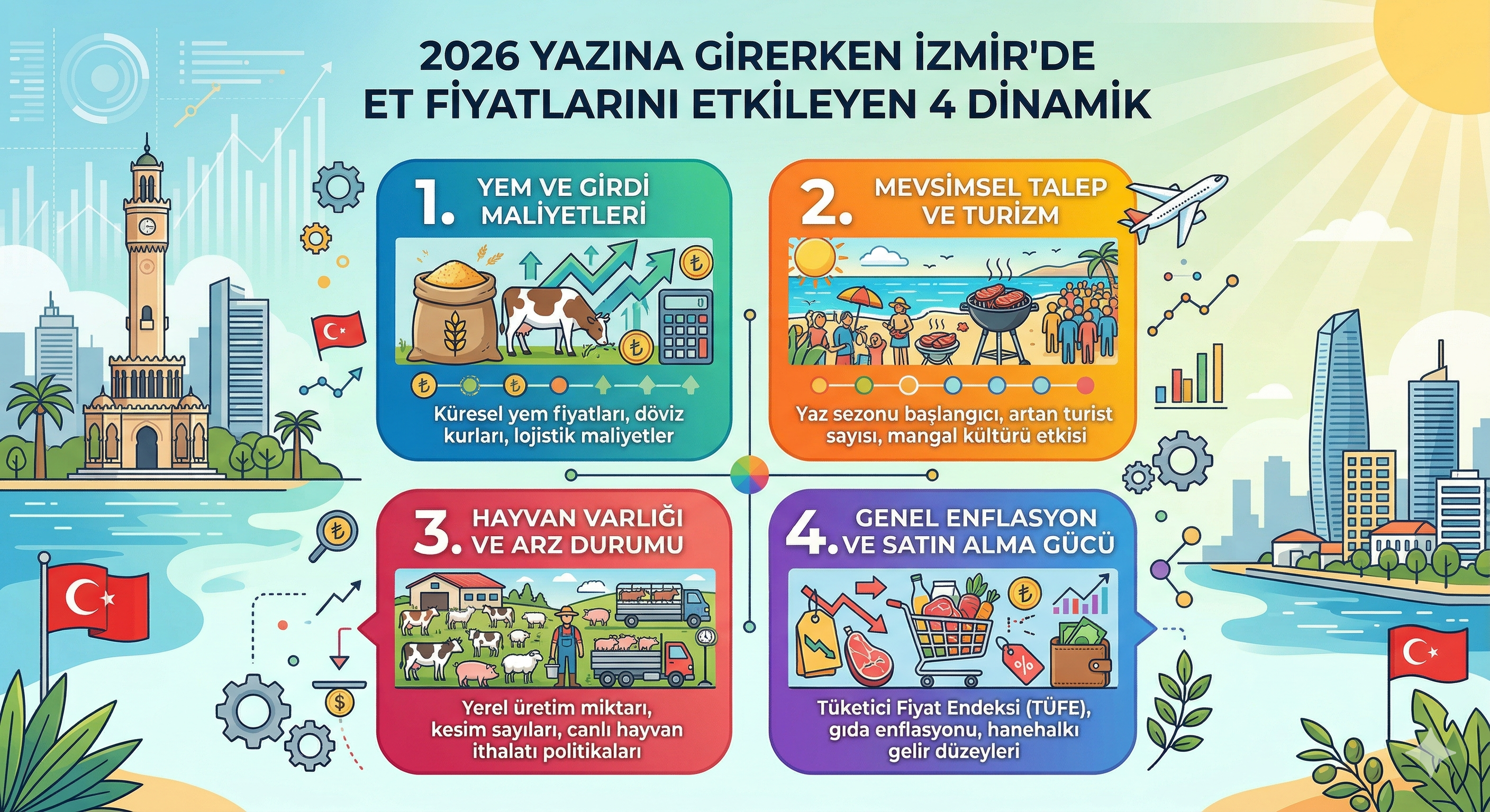 2026 Yazına Girerken İzmir’de Et Fiyatlarını Etkileyen 4 Dinamik